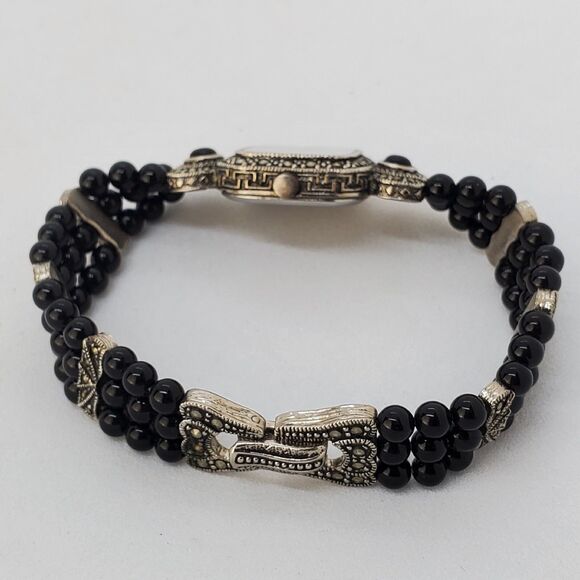 Main Line Time Watch Women 22MM Gray Dial Multicolor Band 6.5" New Battery - Picture 5 of 9